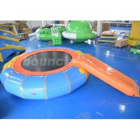 Orbit Water Trampoline With Water Slide For Water Park Games