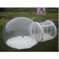 Transparent Outdoor Camping Inflatable Bubble Tent With 0.5mm PVC