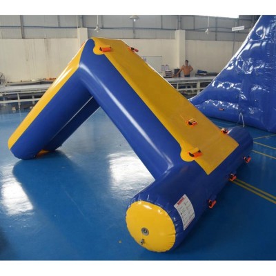 Inflatable Water Game Floating Aqua Slide With 0.9mm PVC Tarpaulin