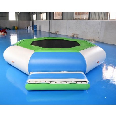 TUV Certificate Octangle Inflatable FloatingTrampoline For Water Park