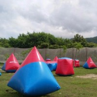 Popular Inflatable Paintball Bunker Obstacle For Sale