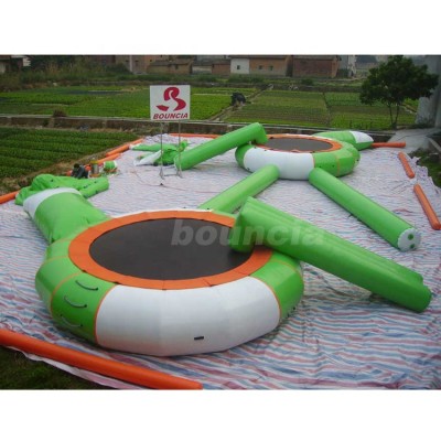 Funny Inflatable Water Games Aqua Jump Water Trampoline With Factory Price