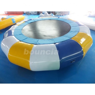 Air Bouncer Inflatable Floating Water Trampoline For Water Park Games