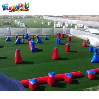 Cheap archery tag inflatable bunker paintball bunkers inflatable paintball field