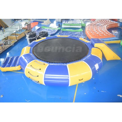 Bouncia Outdoor Inflatable Water Trampoline Park For Water Games