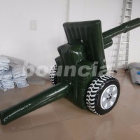 PVC Tarpaulin Inflatable Military Tank For Paintball Sports