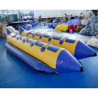 10 Persons Ocean Rider Inflatable Banana Boat With 2 Tubes For Sale